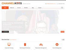 Tablet Screenshot of channelkoos.com